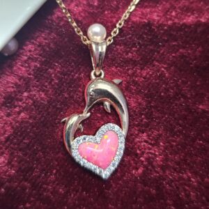 Dolphin Heart Opal P03